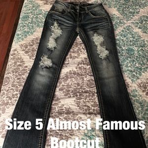 Almost Famous bootcut jeans
